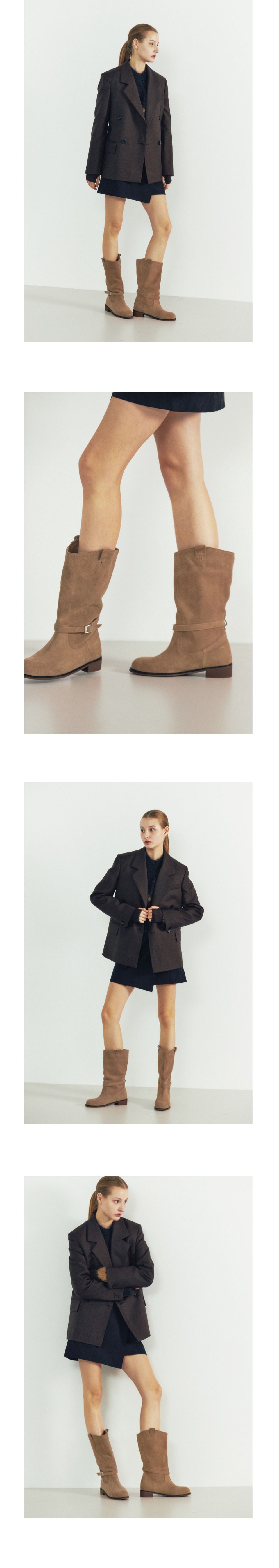 MUSINSA | KOMOREBI MUSEUM 4Colors_Handmade Cow Suede Strap