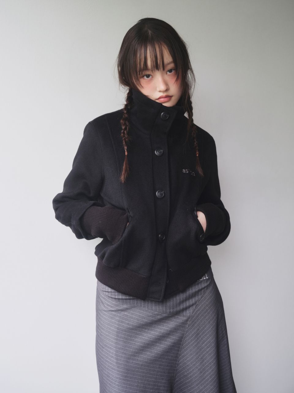 ジャケット・アウター ason DUMBO WOOL JACKET MUSINSA | ASON DUMBO WOOL JACKET / BLACK