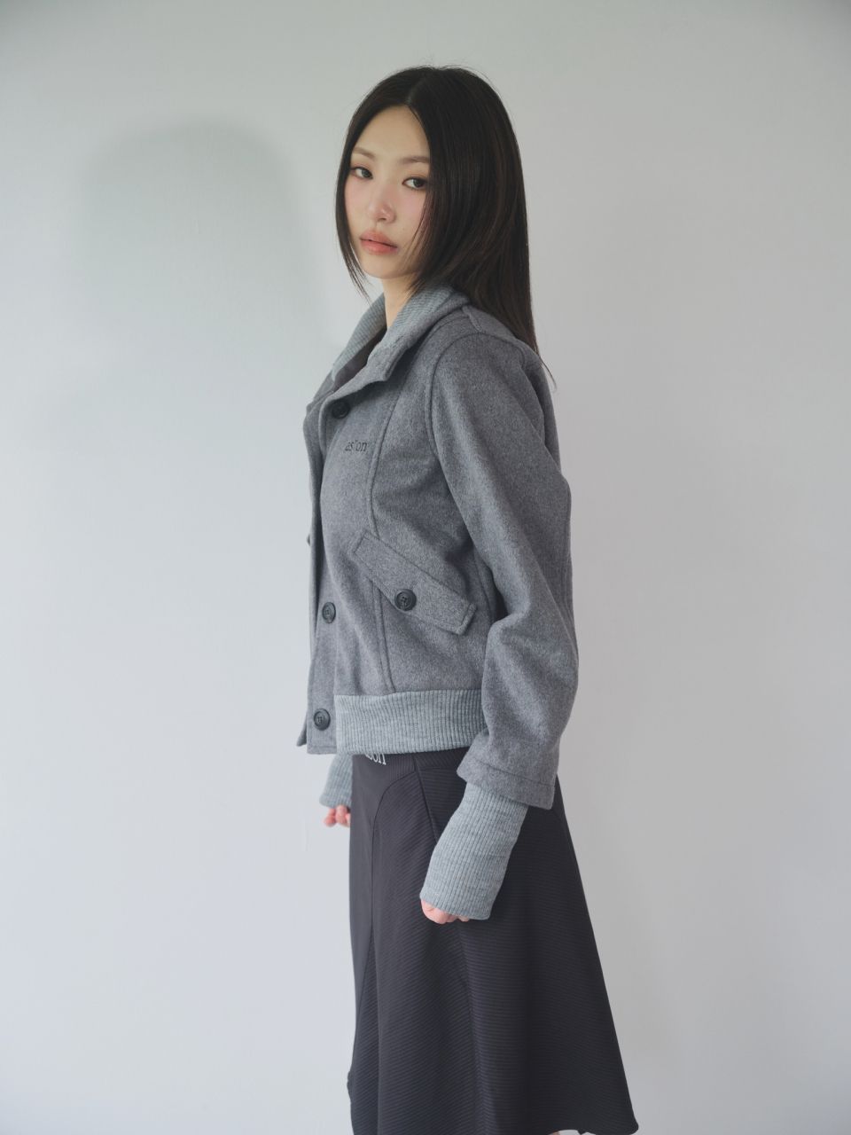 ジャケット・アウター ason DUMBO WOOL JACKET MUSINSA公式 | ASON DUMBO WOOL JACKET / GRAY