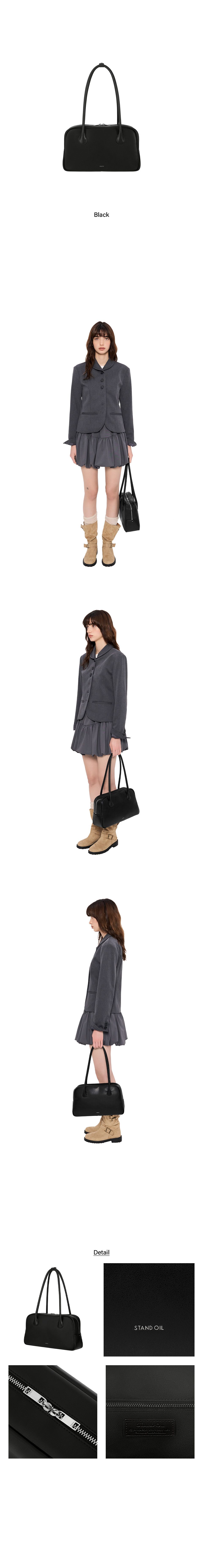 ♡新品未使用♡STAND OIL Momo Bag Large reservation] Momo Bag Large / Black – Standoil Global