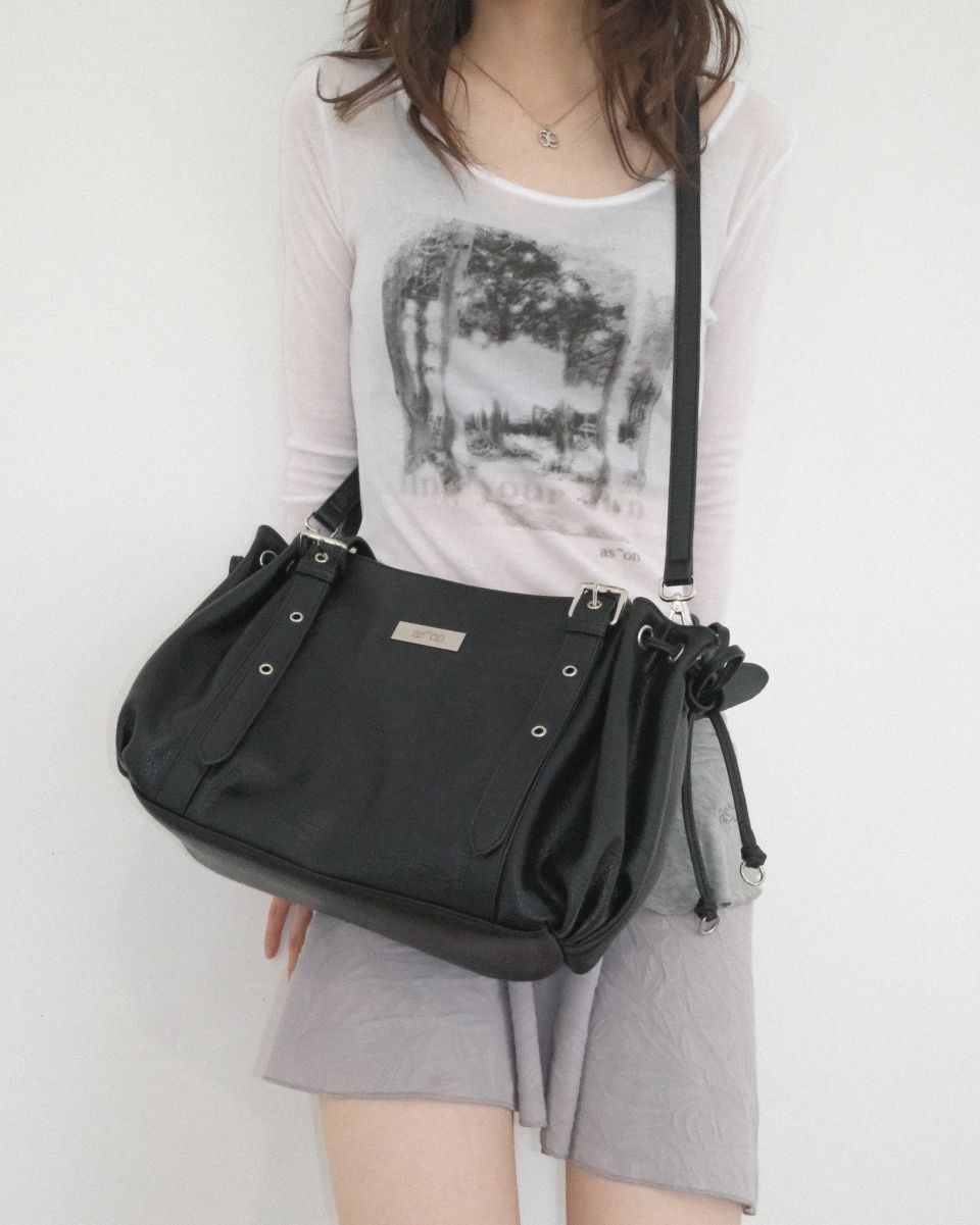 ason HEAVEN BAG ブラウン 韓国 HEAVEN BAG / BROWN - 애즈온