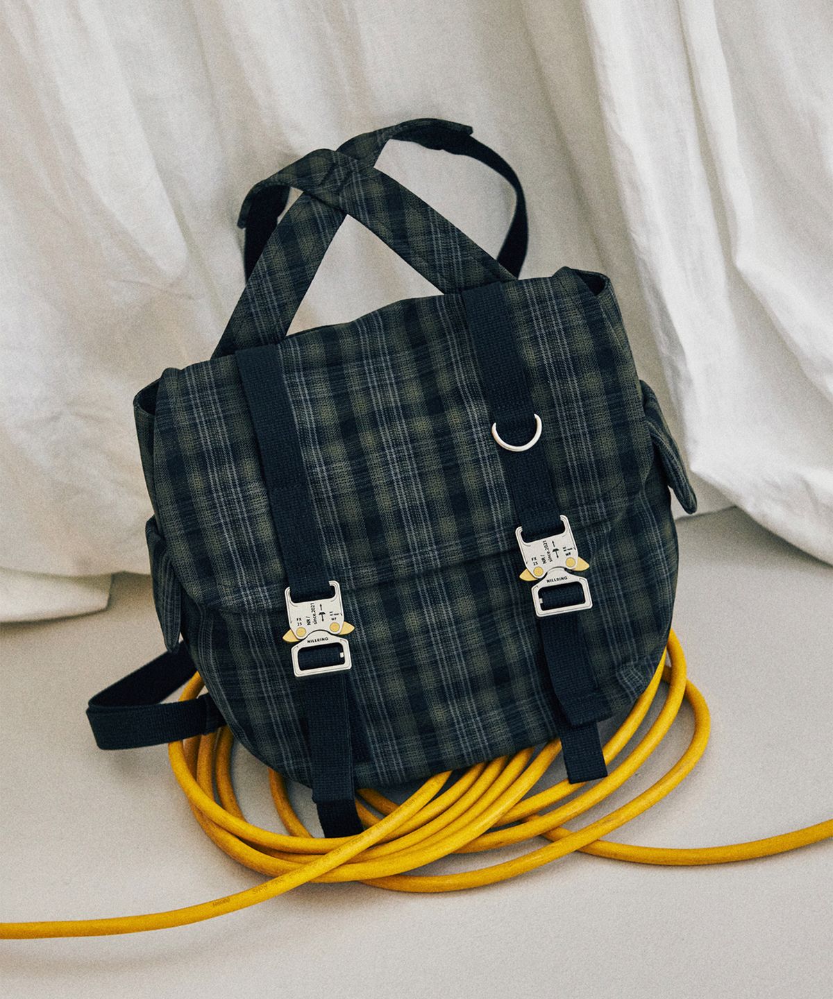 닐링(NILLRING) 5PM30 Backpack Check _ Khaki