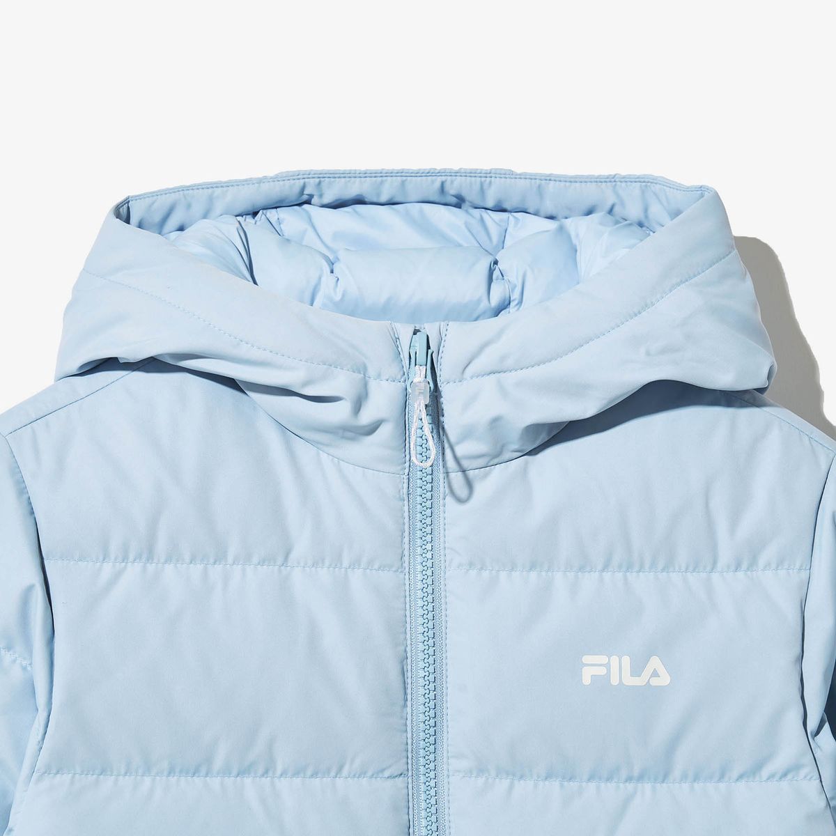 휠라 키즈(FILA KIDS) 경량 후드 구스 다운