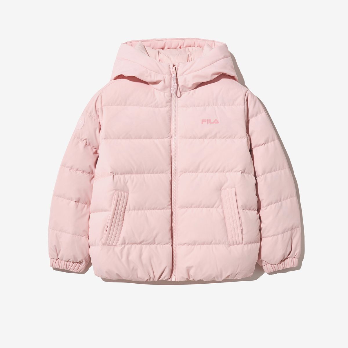 휠라 키즈(FILA KIDS) 경량 후드 구스 다운