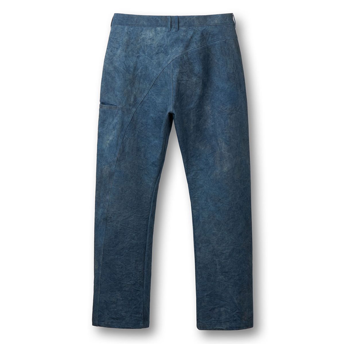 사일육공(FOURONESIXZERO) BUTTON PANNEL PANTS_VER IMBALANCE (INDIGO)