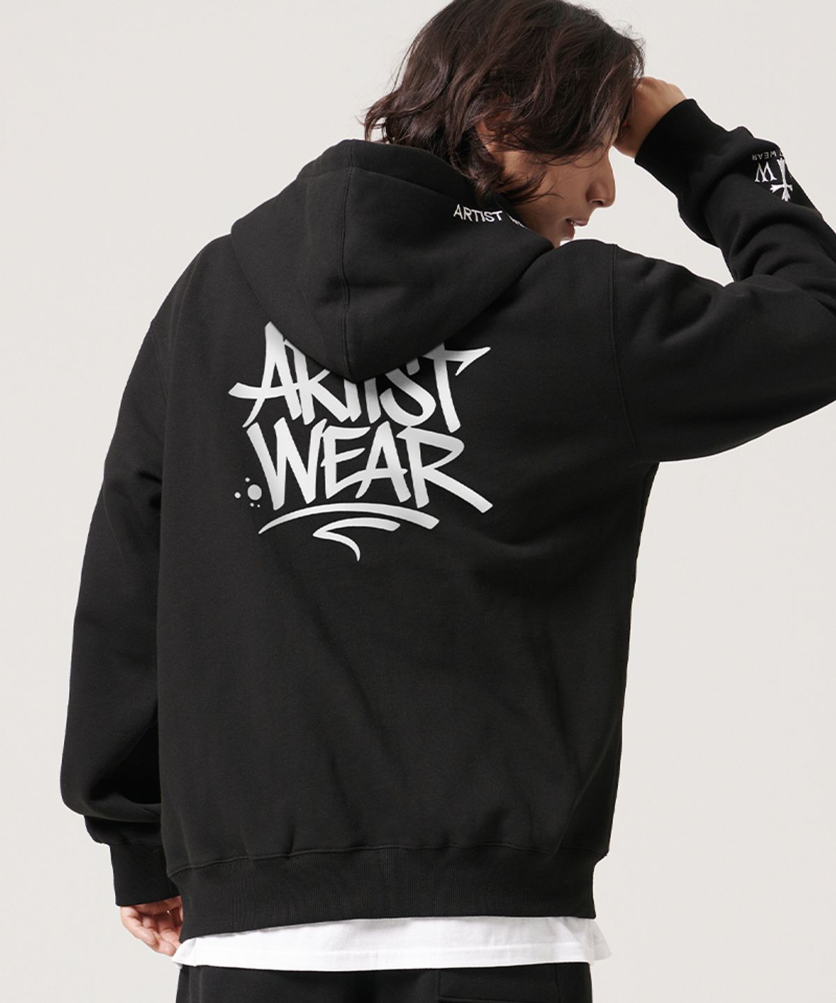 아티스트웨어(ARTISTWEAR) [ATW] 태깅로고 후드집업