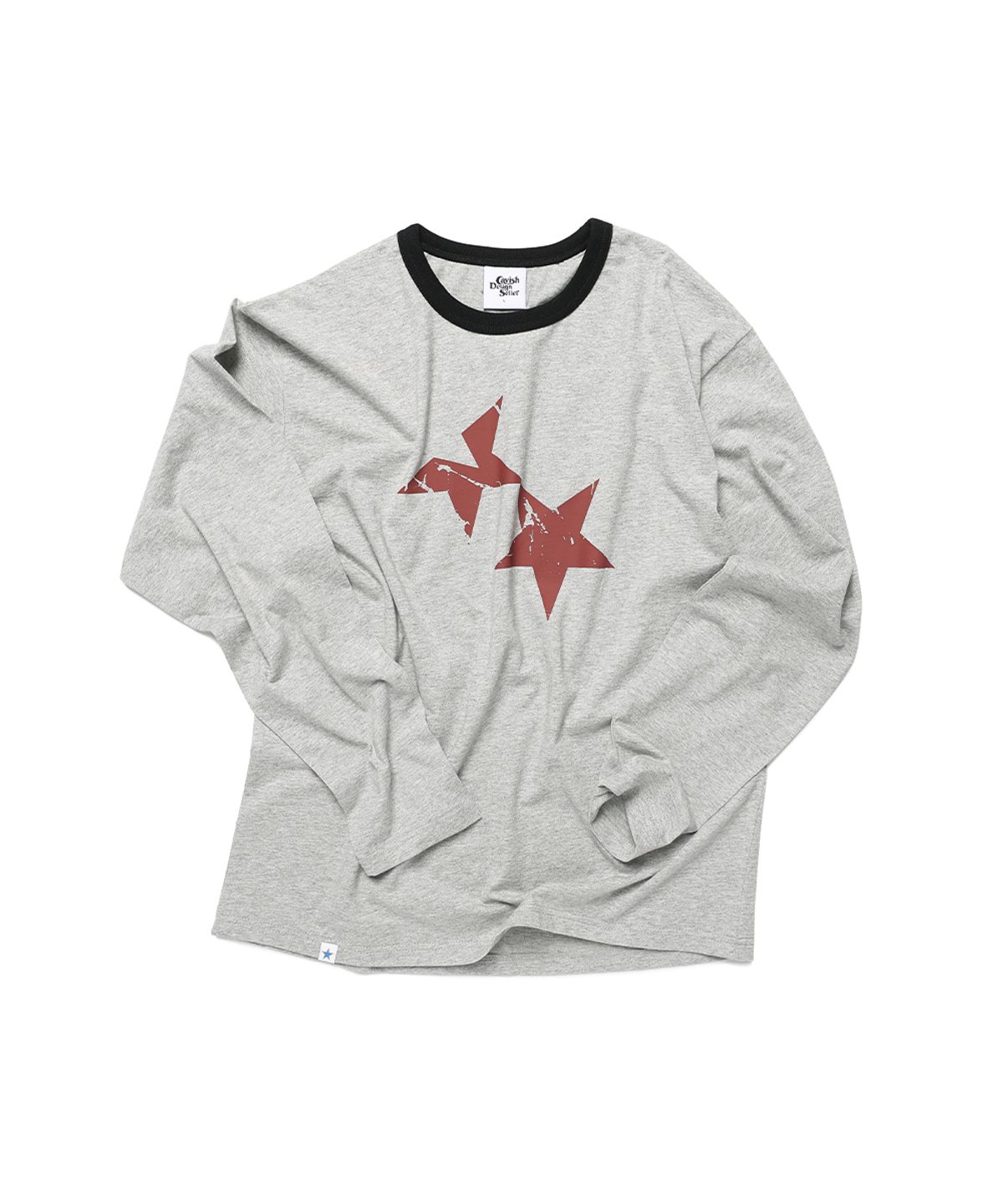 카비시(CAVISH) TWIN STAR RINGER LS TEE GREY(CV2FFUT577A)