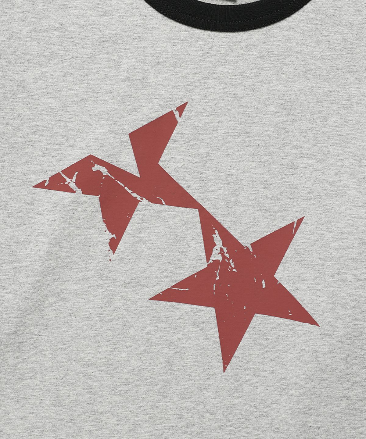카비시(CAVISH) TWIN STAR RINGER LS TEE GREY(CV2FFUT577A)