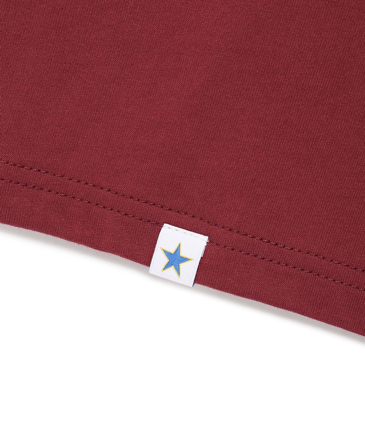 카비시(CAVISH) TWIN STAR RINGER LS TEE BURGUNDY(CV2FFUT577A)