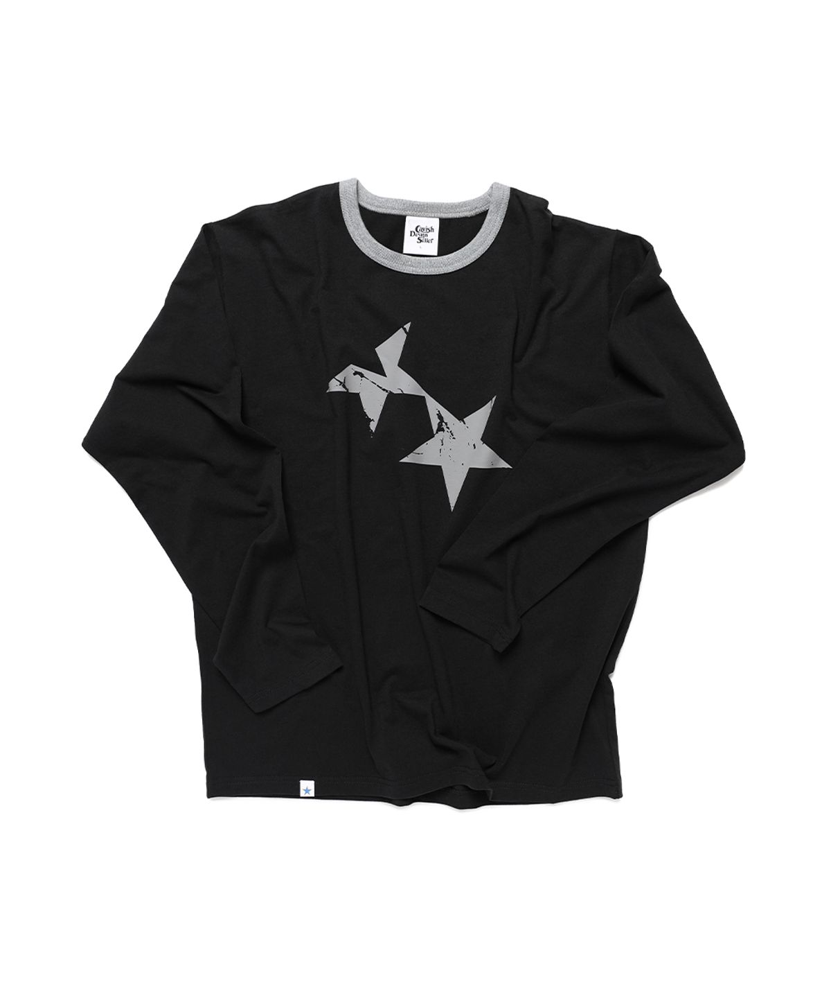 카비시(CAVISH) TWIN STAR RINGER LS TEE BLACK(CV2FFUT577A)