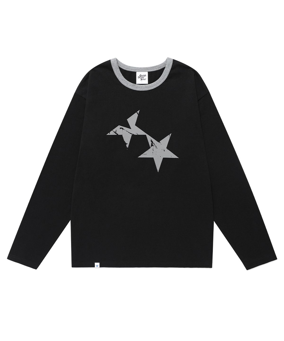 카비시(CAVISH) TWIN STAR RINGER LS TEE BLACK(CV2FFUT577A)