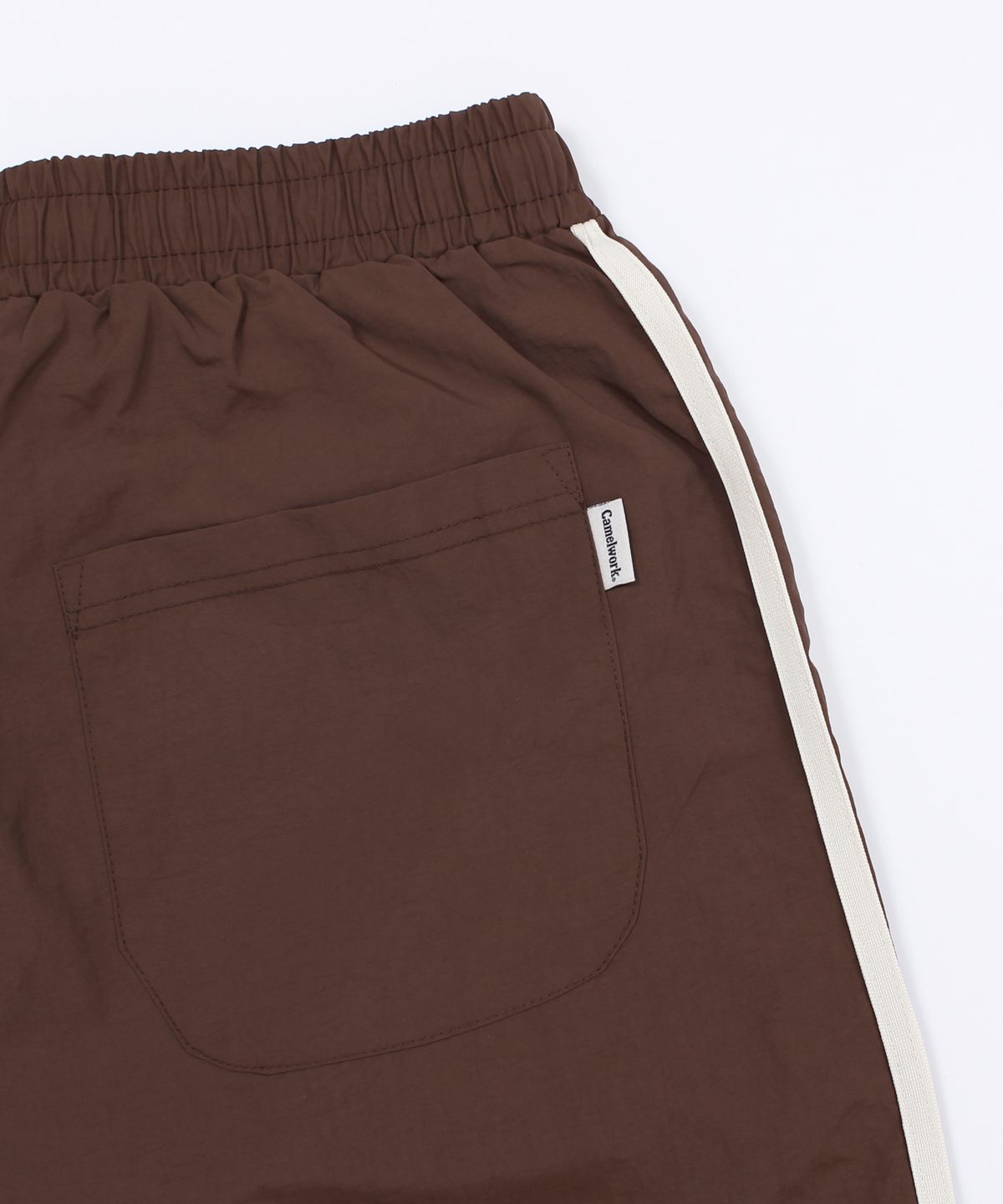 카멜워크(CAMEL WORK) NO.301 사이드 라인 트랙팬츠(브라운)