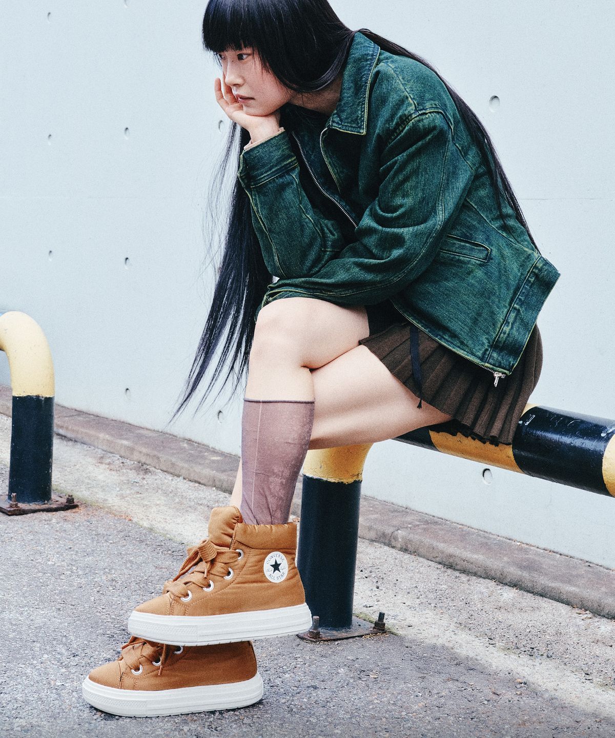 컨버스(CONVERSE) 척테일러 올스타 엘리먼츠 부츠 인센스트 A17641C