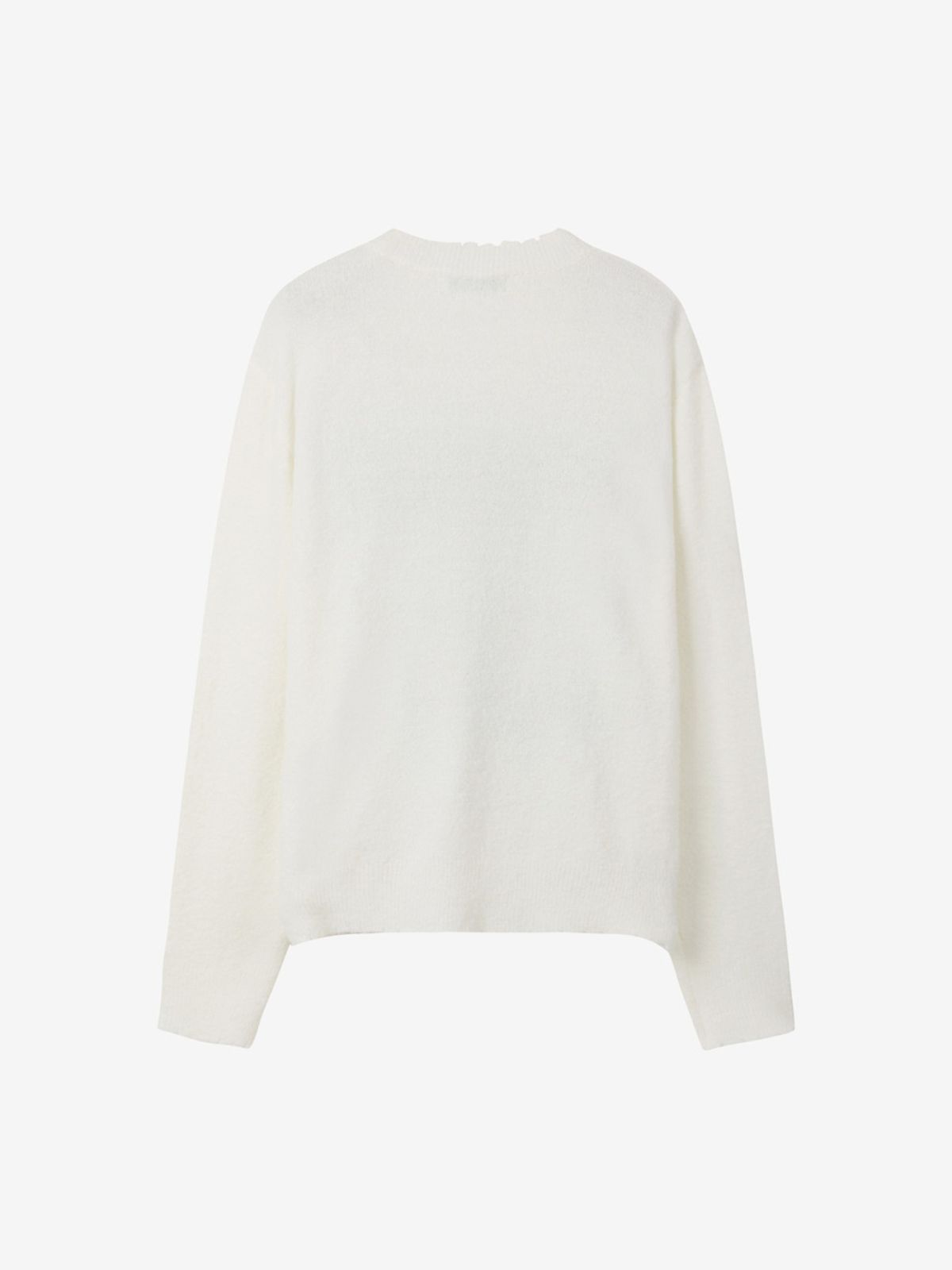 엘유브이엠(LUVM) BOUCLE KNIT PULLOVER_IVORY