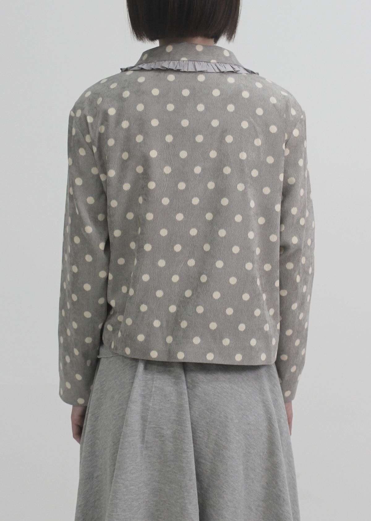 언어더컬러(ANOTHER COLOR) Dot Corduroy Coat