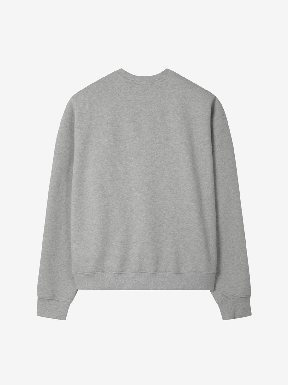 엘유브이엠(LUVM) FLOWER SWEATSHIRTS_MELANGE GRAY