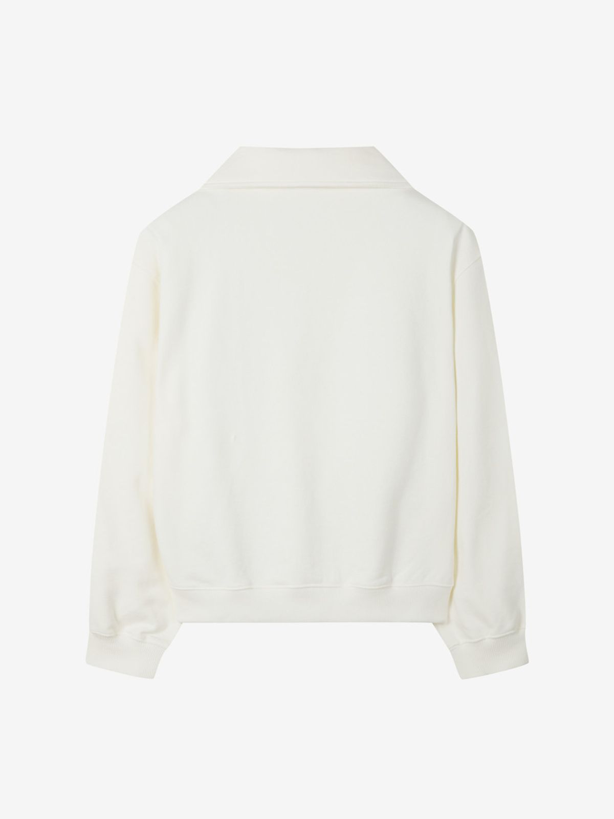 엘유브이엠(LUVM) WIDE CALLOR SWEATSHIRTS_IVORY