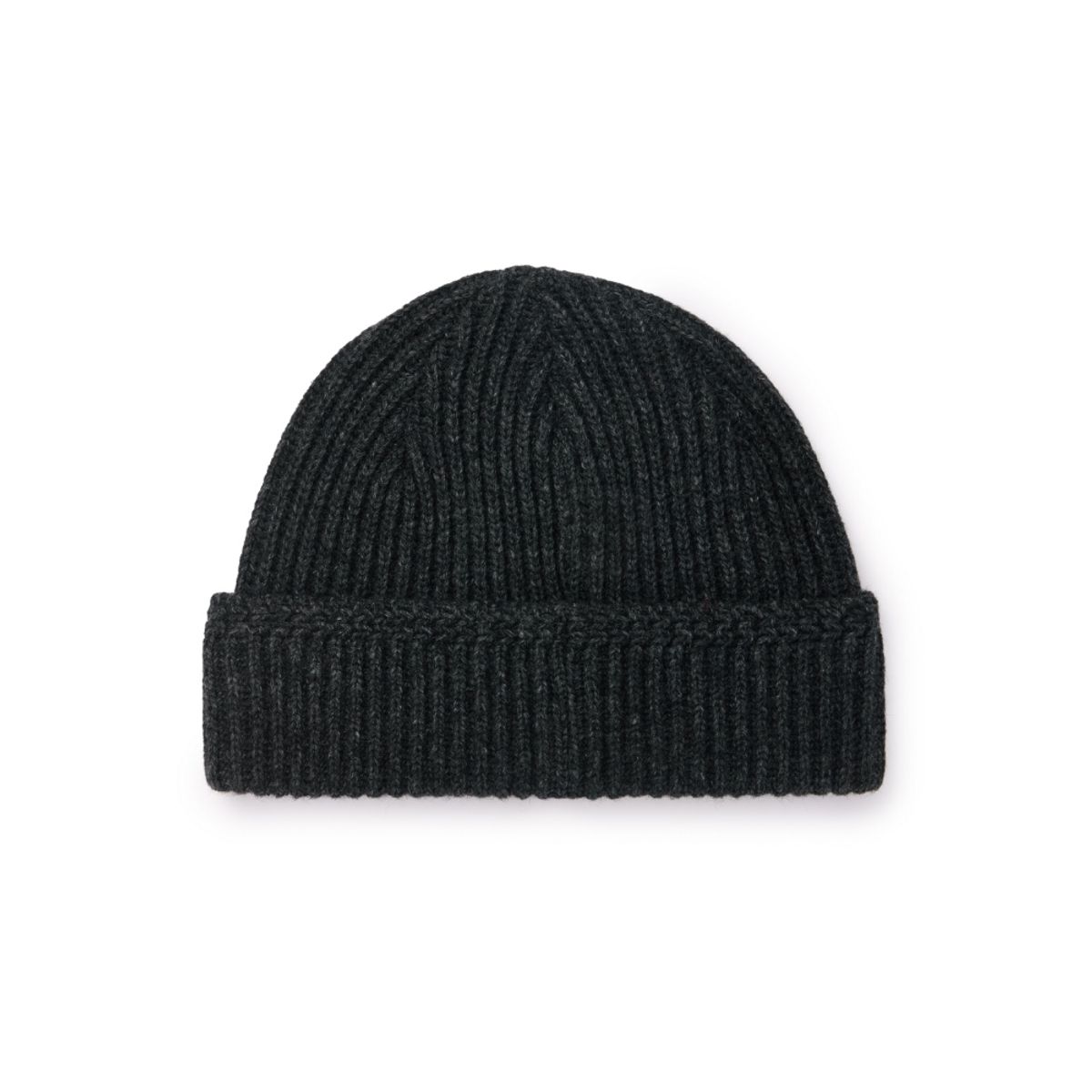 브롬톤 런던(BROMPTON LONDON) LABEL POINT SHORT BEANIE - C/GREY (P254AHA422)