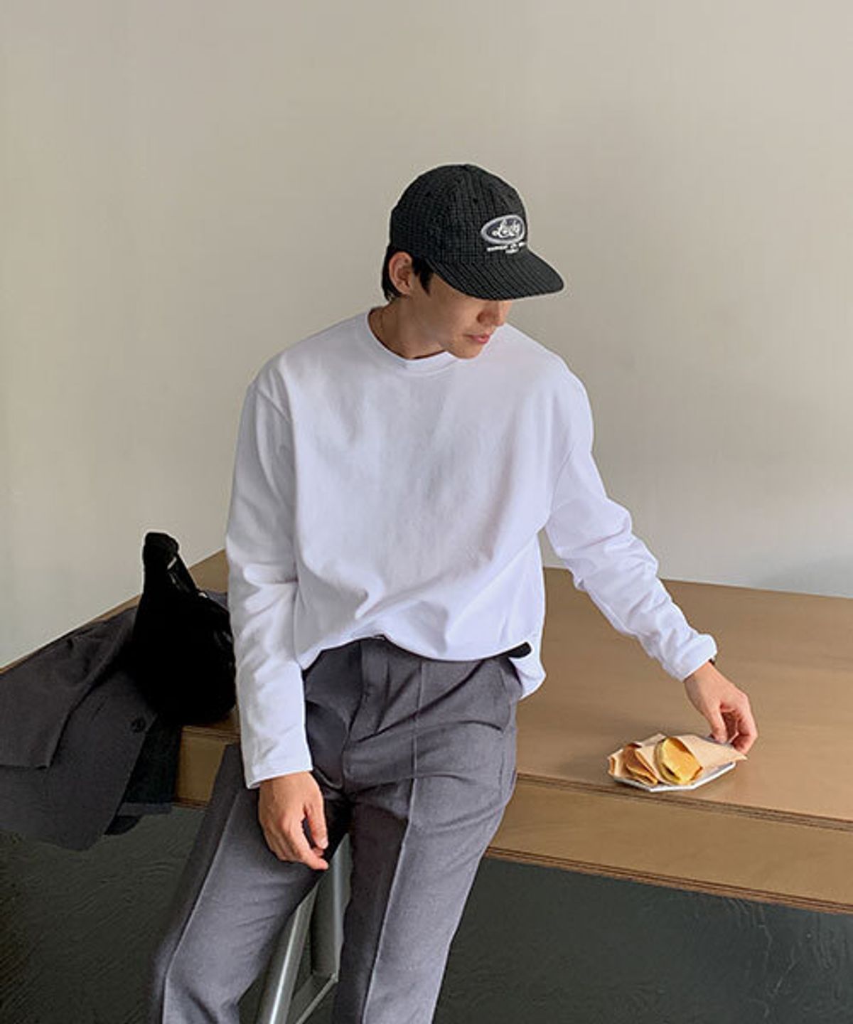 바이모노(BYMONO) [빅사이즈 M-8XL] 쏙쏙숨티 자동넣입 드롭 긴팔티