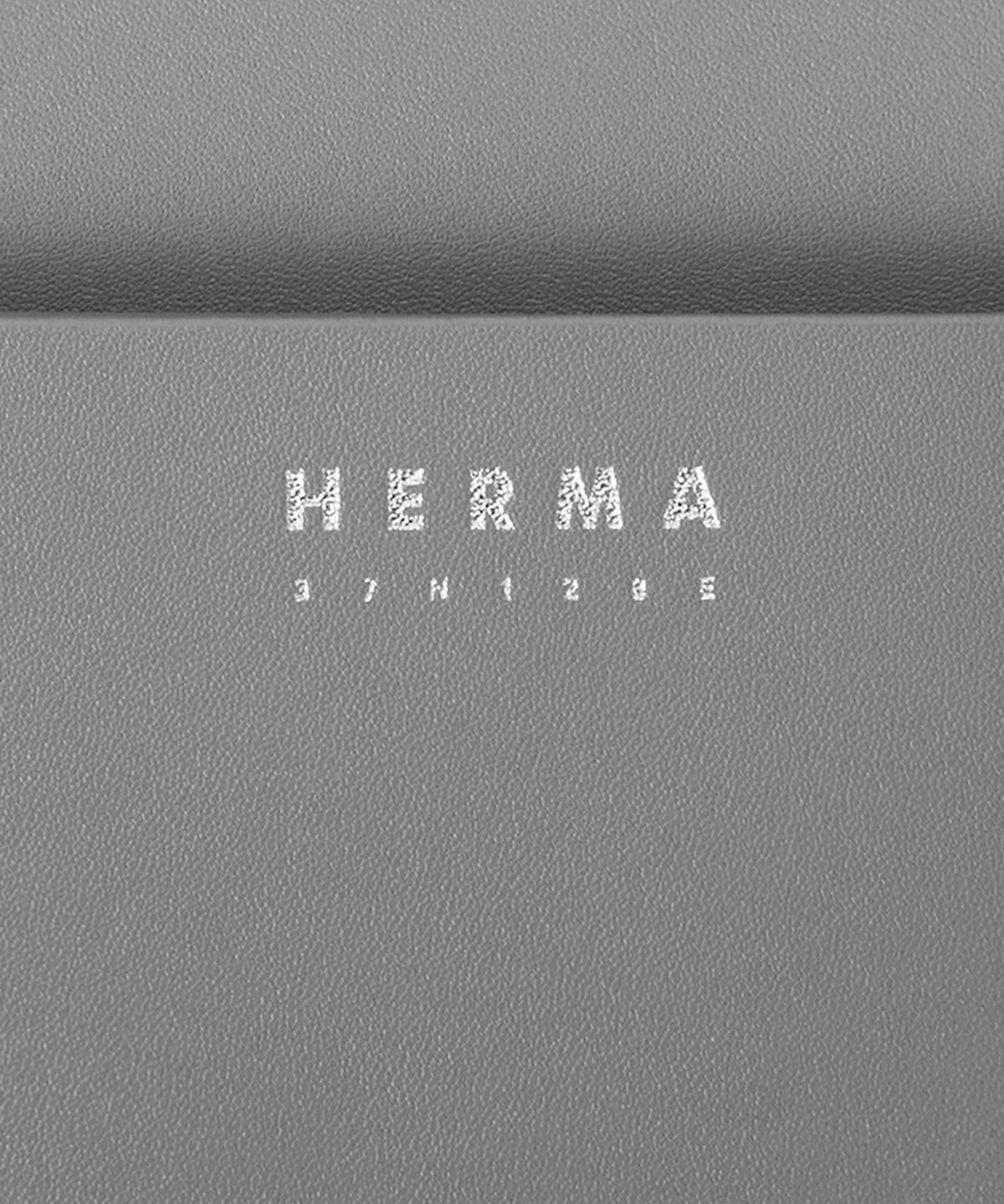 헤르마(HERMA) 미아 카드 지갑 그레이