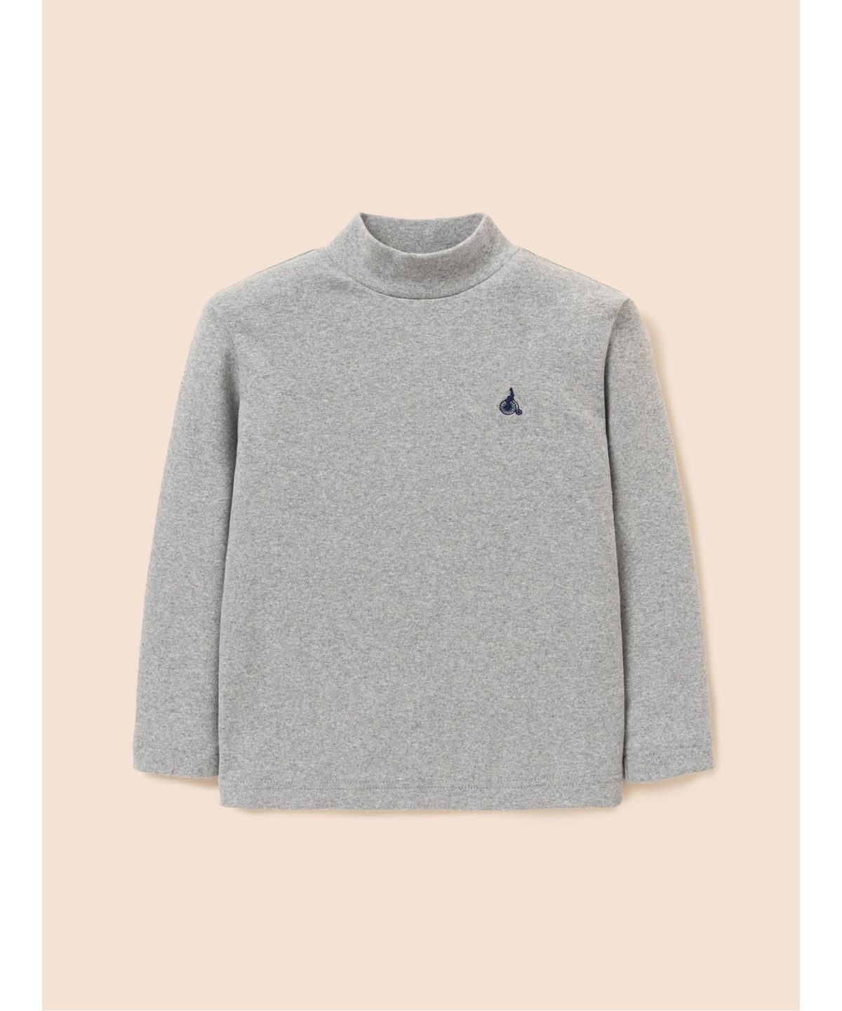 빈폴 키즈(BEANPOLE KIDS) [Essential] 반목 긴소매 티셔츠  그레이 (BI5941UE43)