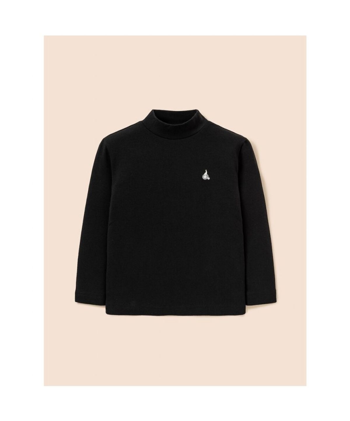 빈폴 키즈(BEANPOLE KIDS) [Essential] 반목 긴소매 티셔츠  블랙 (BI5941UE45)