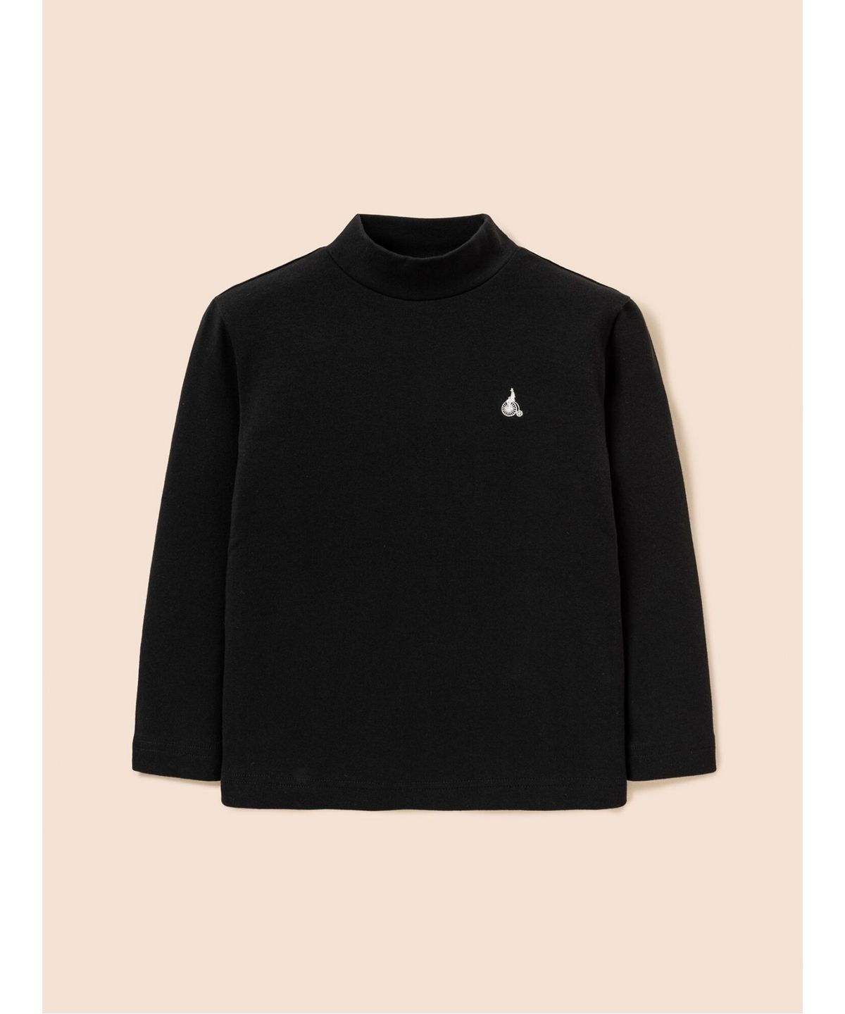 빈폴 키즈(BEANPOLE KIDS) [Essential] 반목 긴소매 티셔츠  블랙 (BI5941UE45)