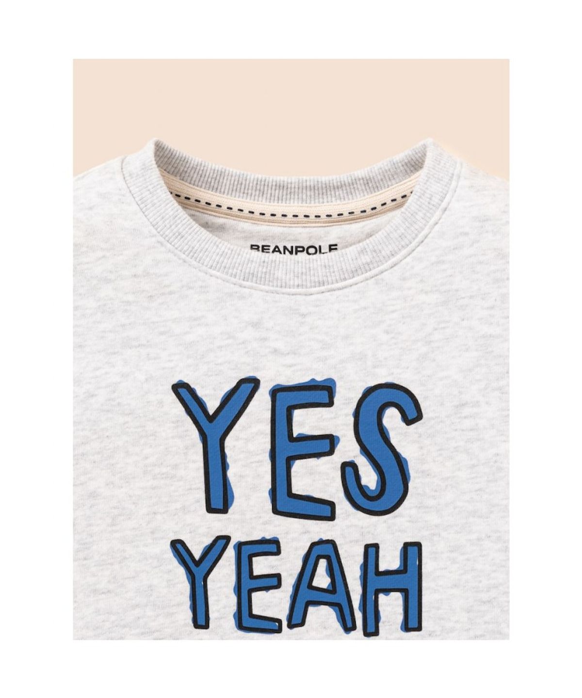 빈폴 키즈(BEANPOLE KIDS) 그래픽 스웨트 셔츠  라이트 그레이 (BI5941U082)