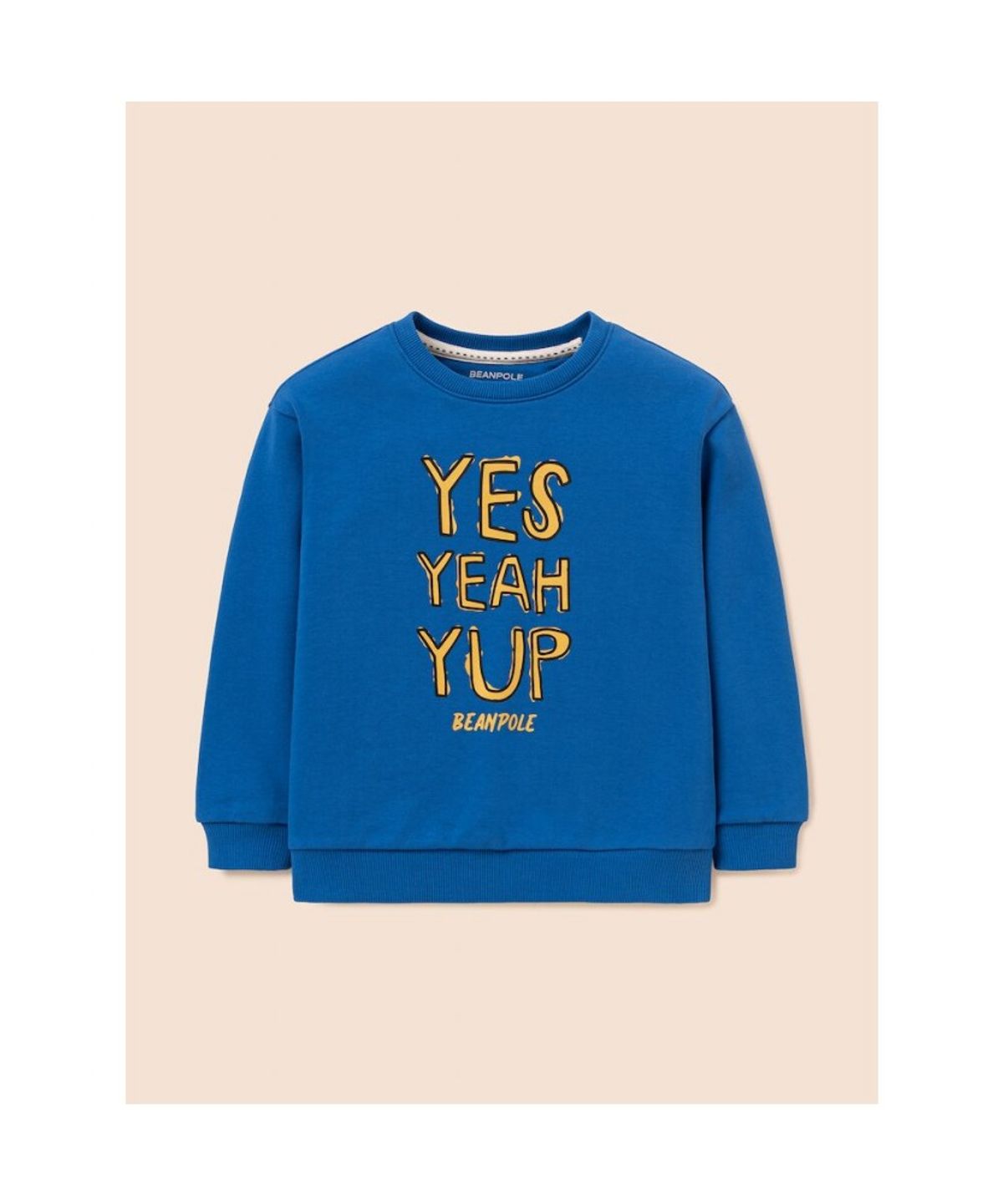 빈폴 키즈(BEANPOLE KIDS) 그래픽 스웨트 셔츠  블루 (BI5941U08P)