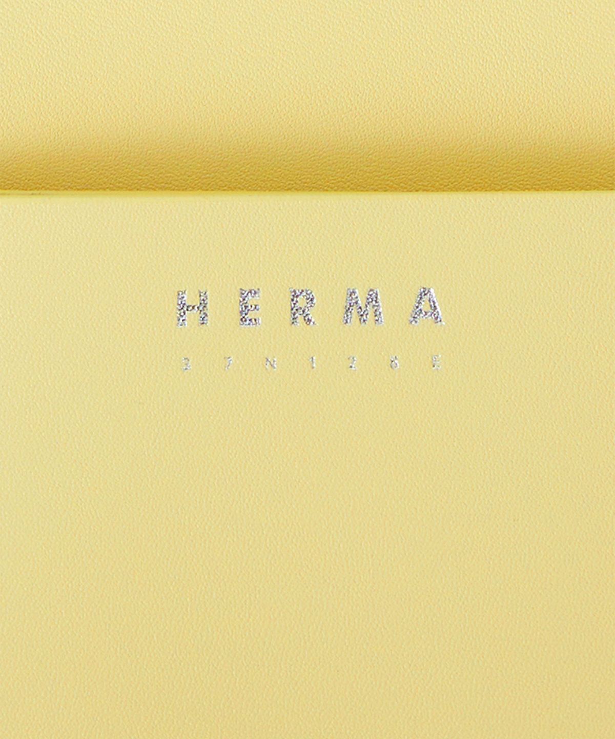 헤르마(HERMA) 미아 카드 지갑 레몬