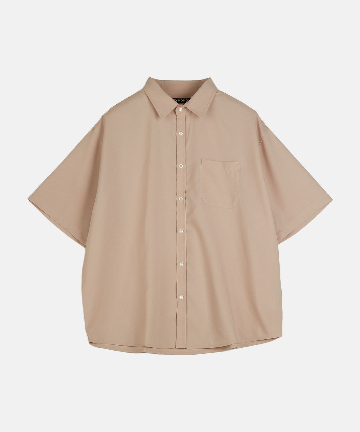 바이모노(BYMONO) [빅사이즈 XL-6XL] 모노 감탄 이지케어 반팔 셔츠