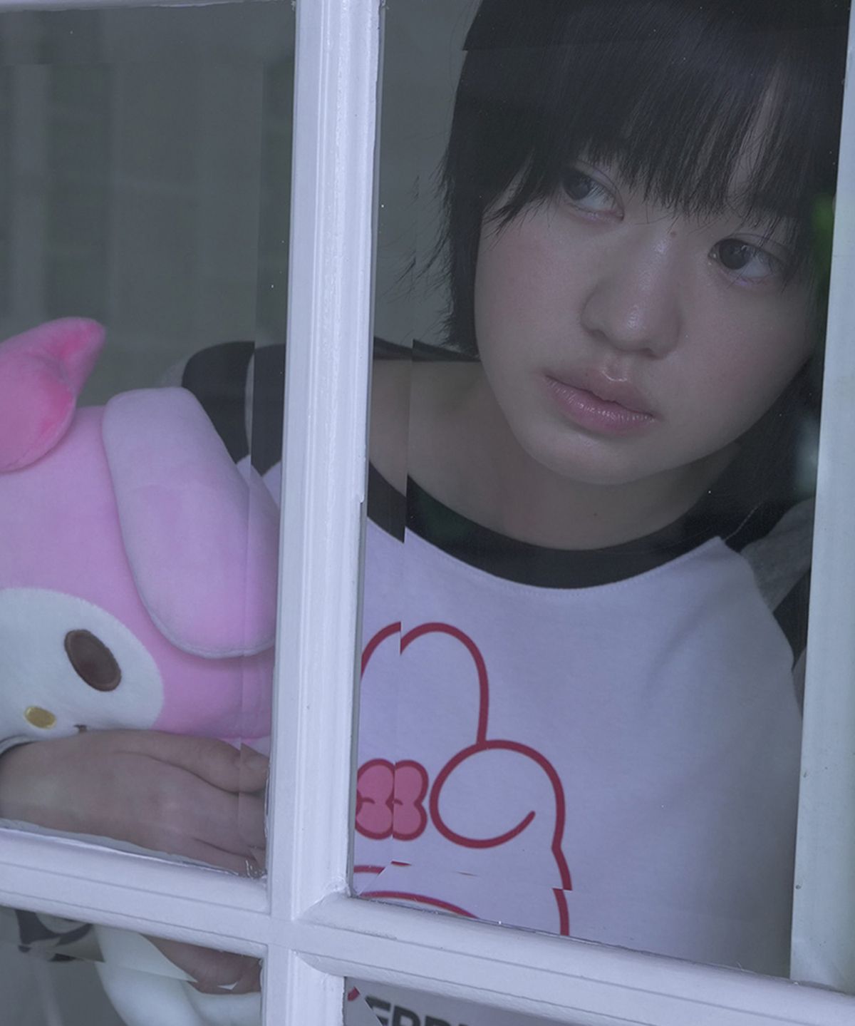 세릭(CERRIC) MY MELODY RAGLAN TOP / WHITE