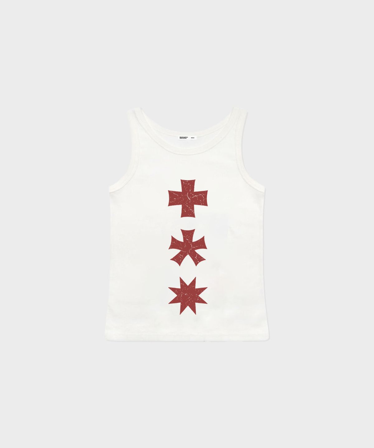 마이딥블루메모리즈(MY DEEP BLUE MEMORIES) (W) MM THREE SYMBOL SLEEVELESS (4 colors)