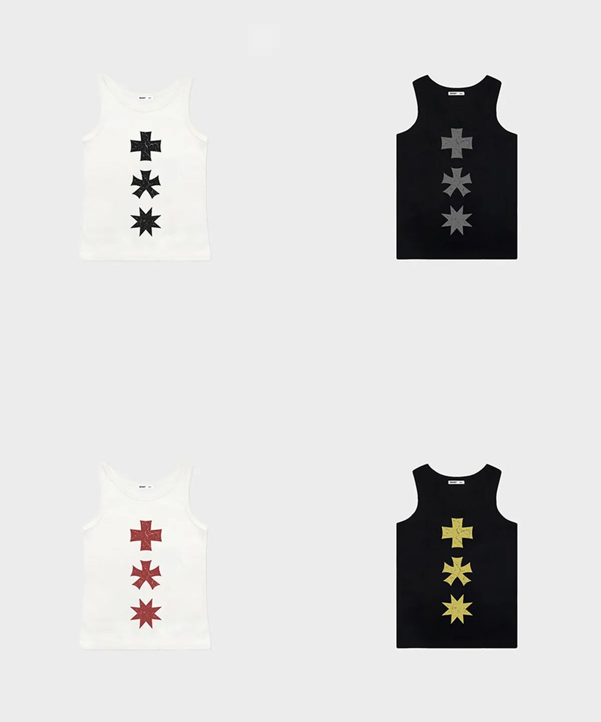 마이딥블루메모리즈(MY DEEP BLUE MEMORIES) (W) MM THREE SYMBOL SLEEVELESS (4 colors)