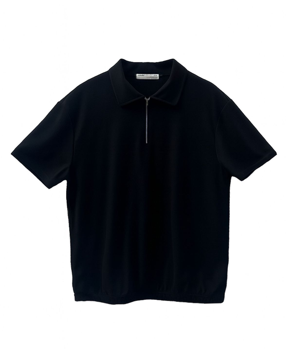 바이모노(BYMONO) [빅사이즈 M-6XL] 쏙쏙숨티 모던 지퍼카라 자동넣입 반팔티