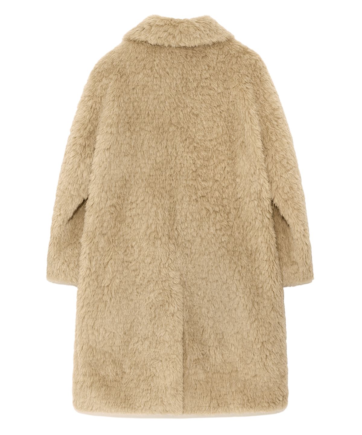 에르에르(ERER) Fur Long Coat Beige
