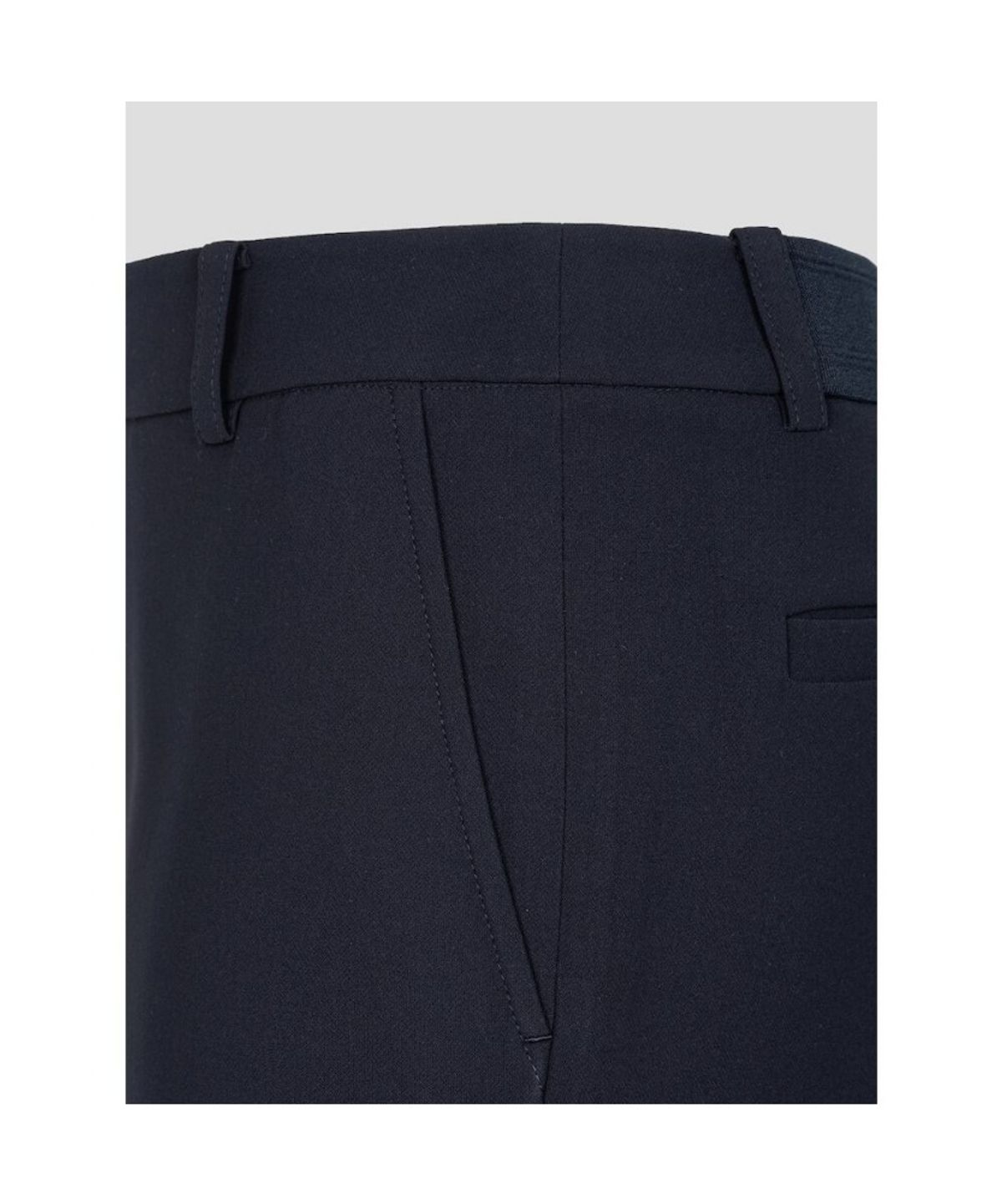 빈폴골프(BEANPOLE GOLF) 여성 와이드 부츠컷 팬츠 - 네이비