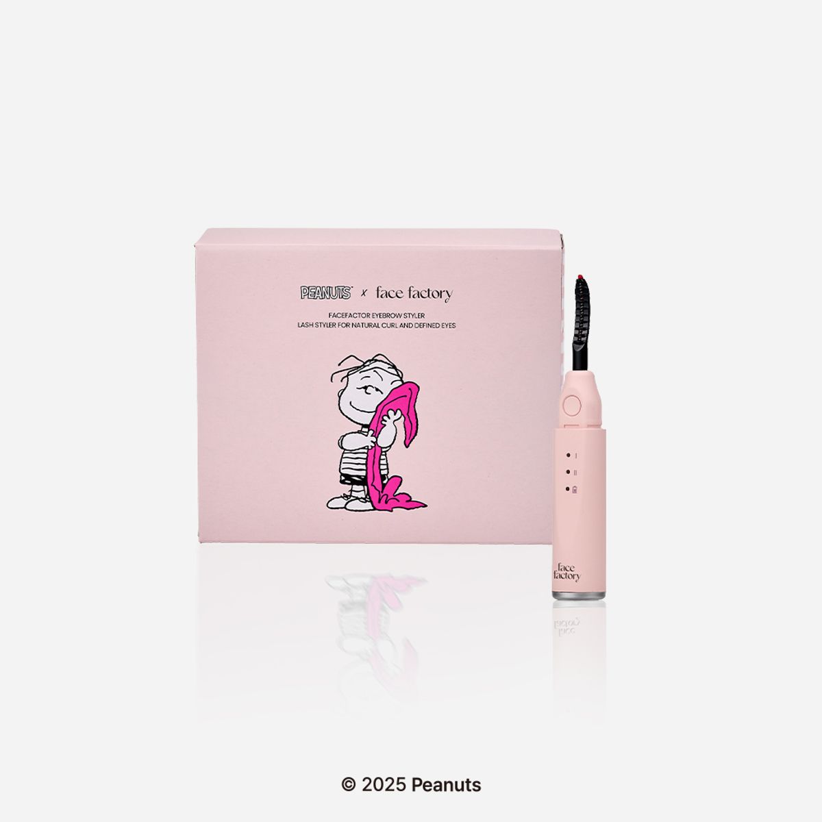 페이스팩토리(FACE FACTORY) [스누피X페펙] 아찔컬링 즉각히팅 속눈썹고데기 (+스티커, 파우치 증정)