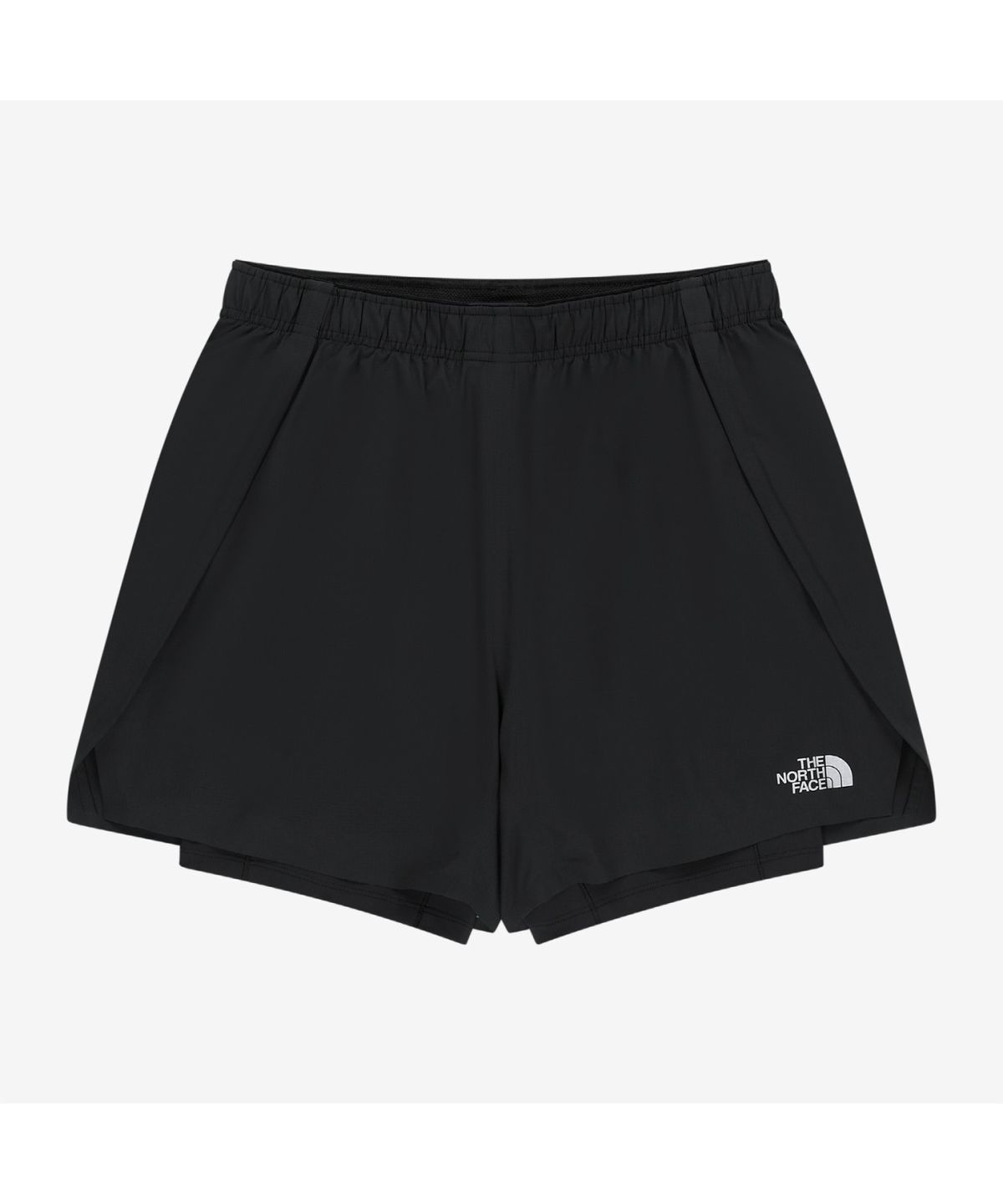 노스페이스(THE NORTH FACE) NS6NR50J 화이트라벨 스피드온 2IN1 쇼츠 BLACK