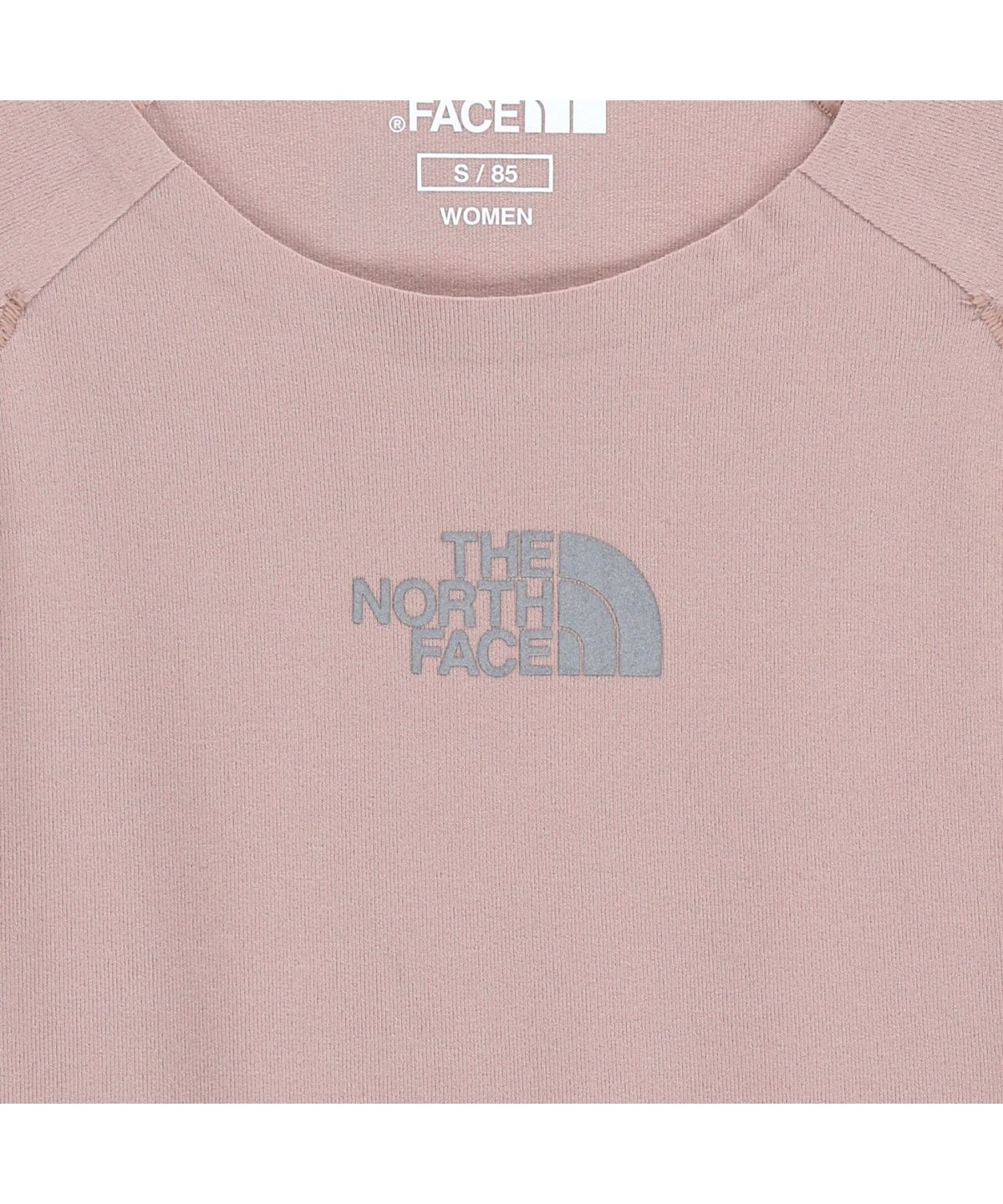 노스페이스(THE NORTH FACE) NT7UR80K 여성 스피드온 반팔 라운드티 GRAYISH_PINK
