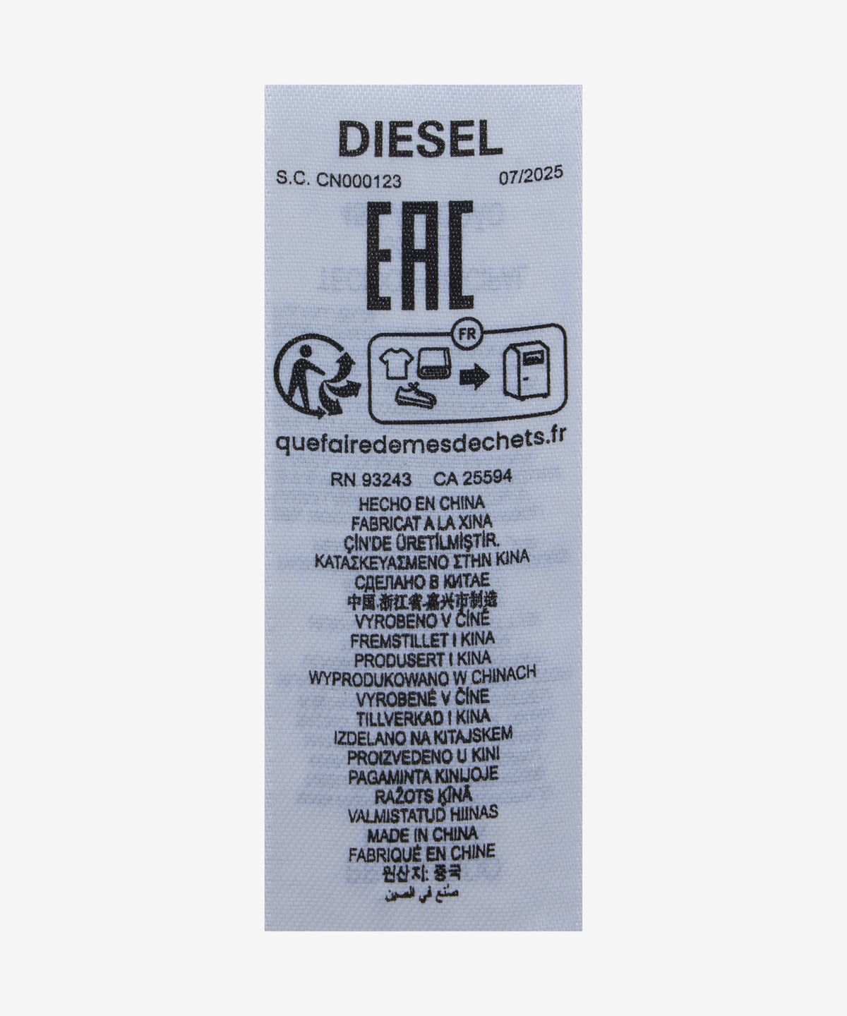 디젤(DIESEL) K 코더 머플러 - 화이트 아스파라거스 / A051650DAOB1AB
