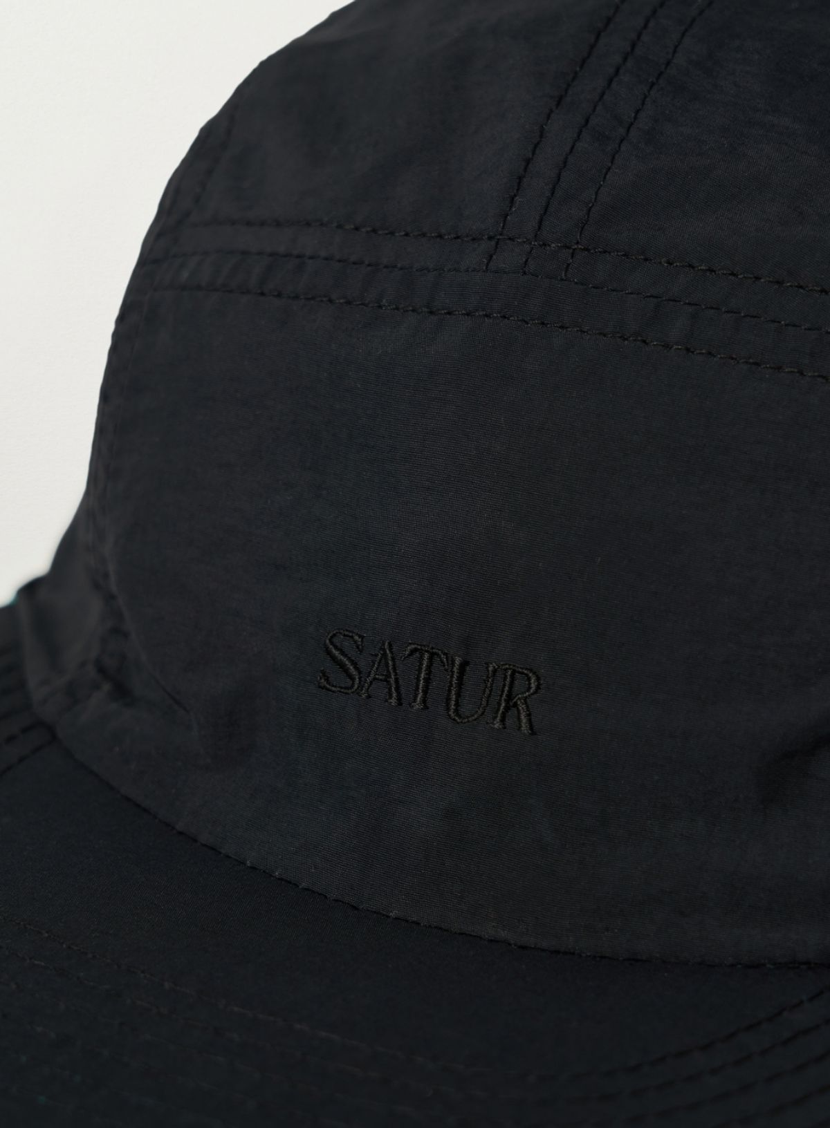 세터(SATUR) 플리스 리버시블 캠프 캡 블랙
