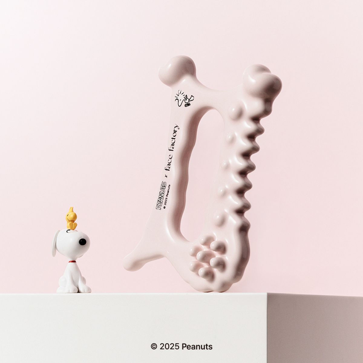 페이스팩토리(FACE FACTORY) [스누피X페팩] 붓기 림프관리 페이스 바디라인 디톡  괄사 마사저 (+스티커, 파우치 증정)