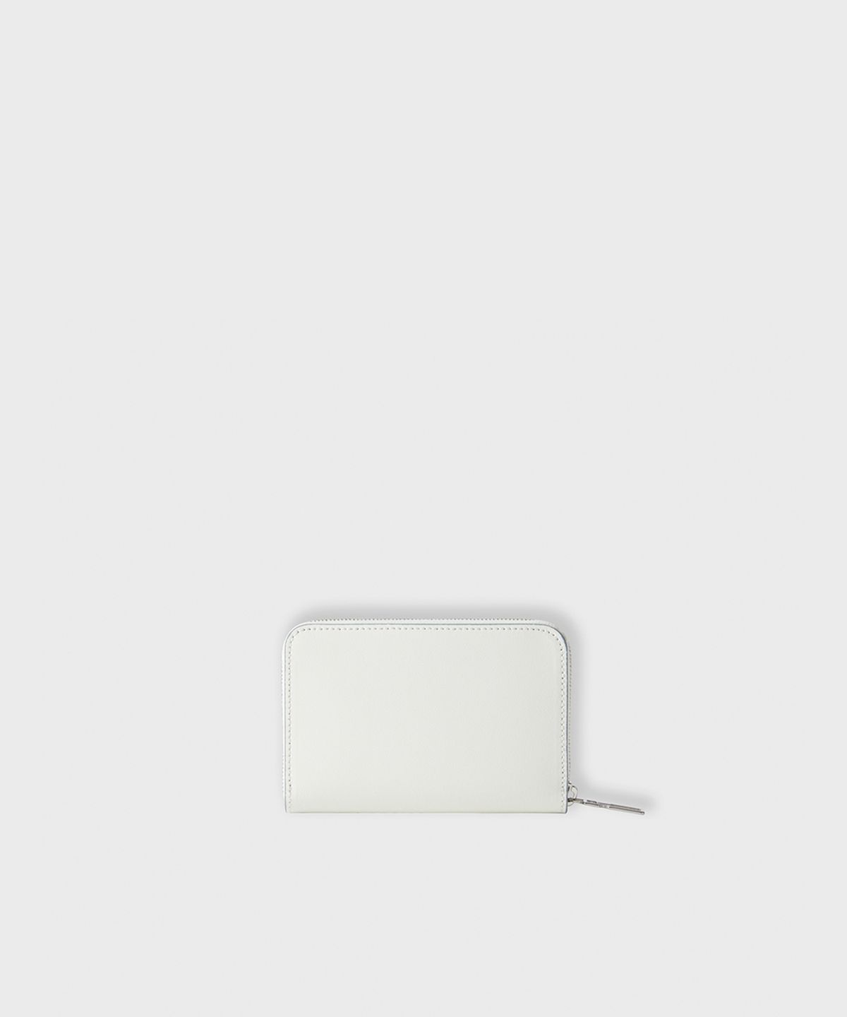 헤르마(HERMA) 로디 지퍼 미니 지갑  화이트 블루벨엣지