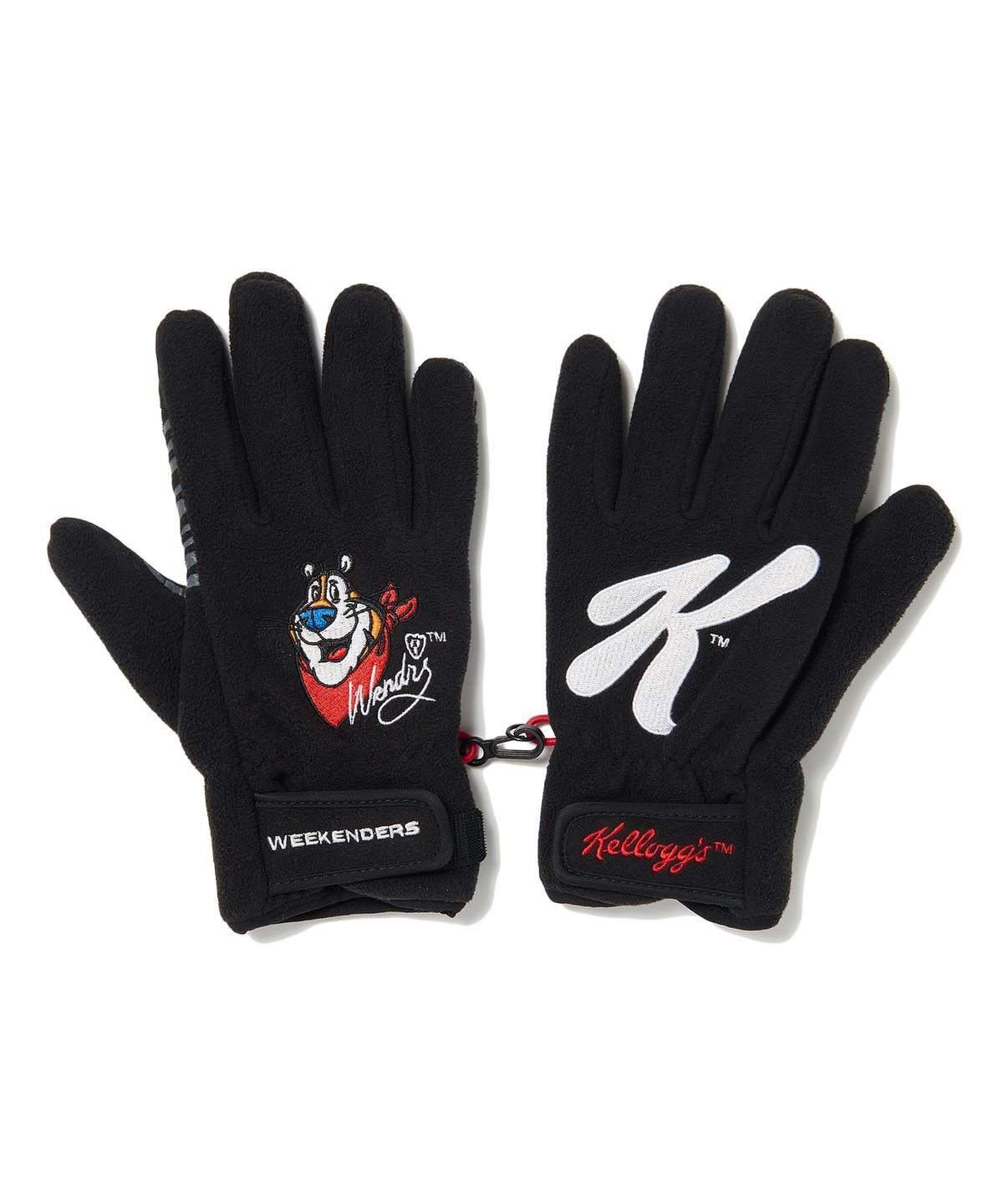 위캔더스(WKNDRS) KELLOGGS SNOW GLOVES (BLACK)
