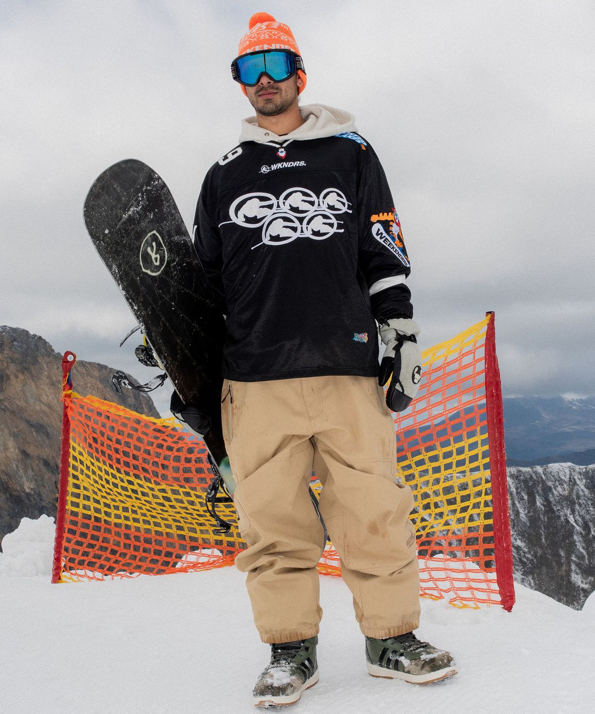 위캔더스(WKNDRS) KELLOGGS SKI PANTS (BEIGE)