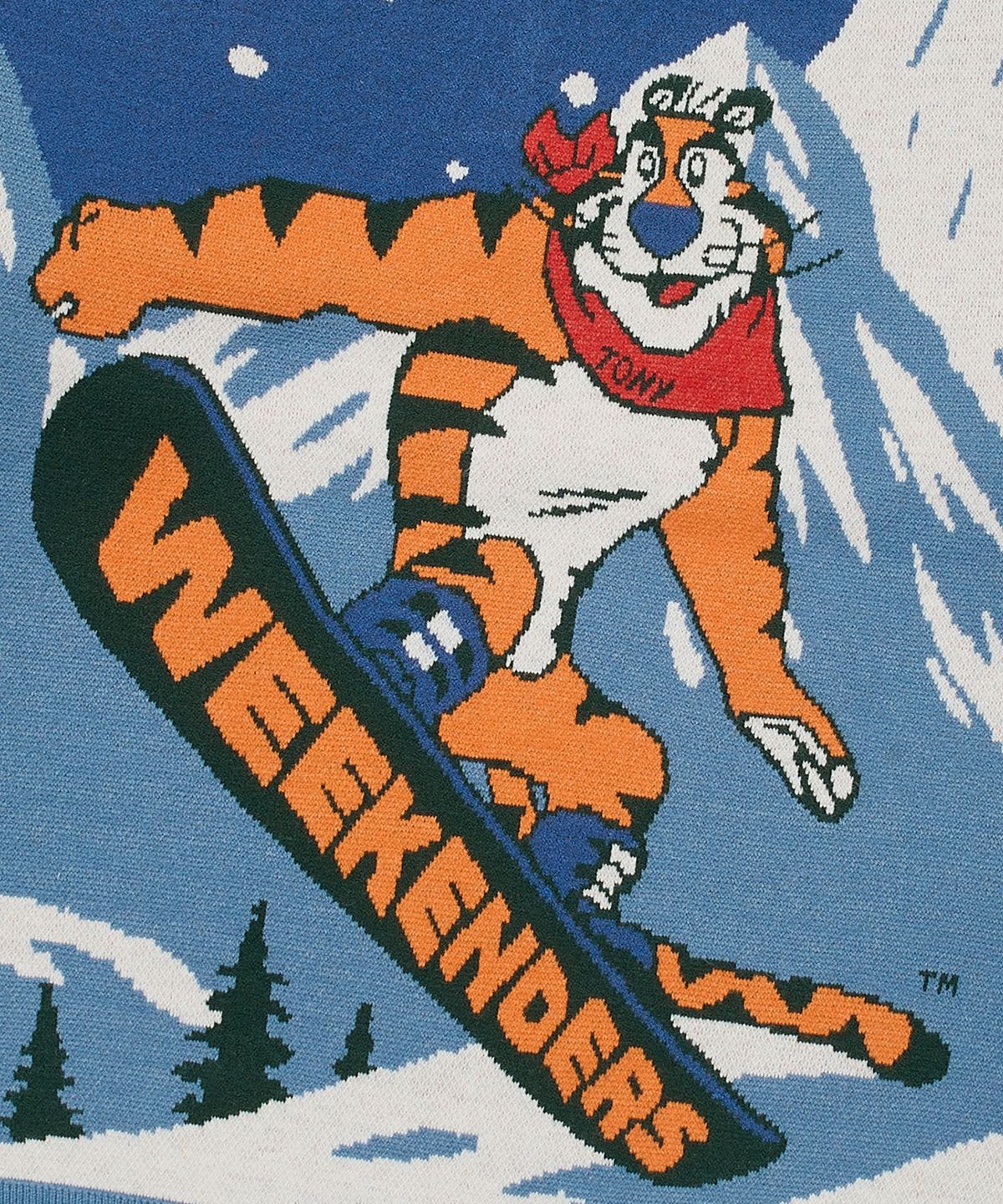 위캔더스(WKNDRS) KELLOGGS MOUNTAIN KNIT SWEATER (BLUE)