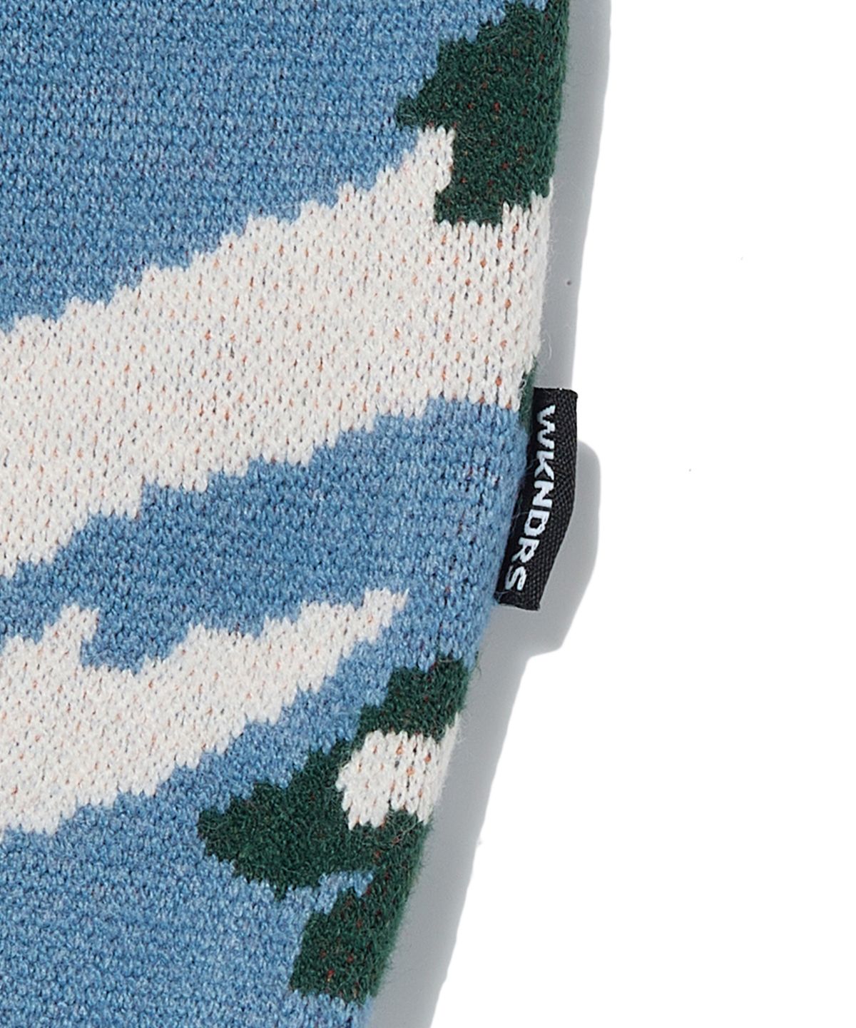 위캔더스(WKNDRS) KELLOGGS MOUNTAIN KNIT SWEATER (BLUE)