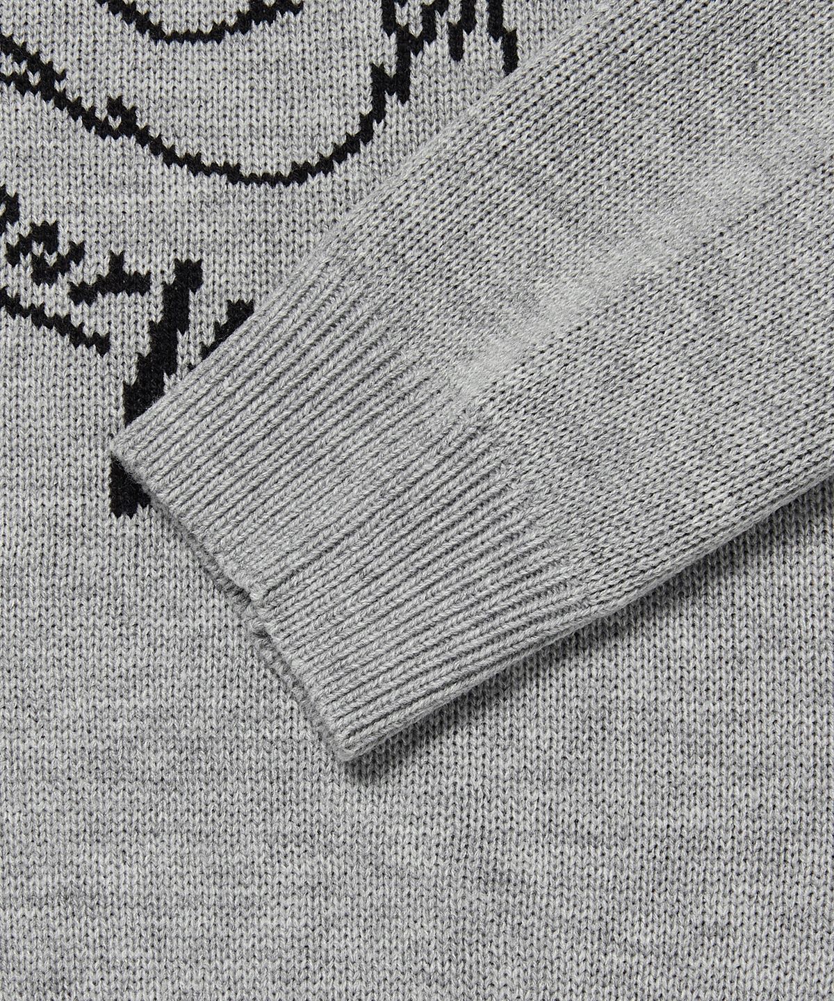 위캔더스(WKNDRS) KELLOGGS KNIT SWEATER (L.GREY)
