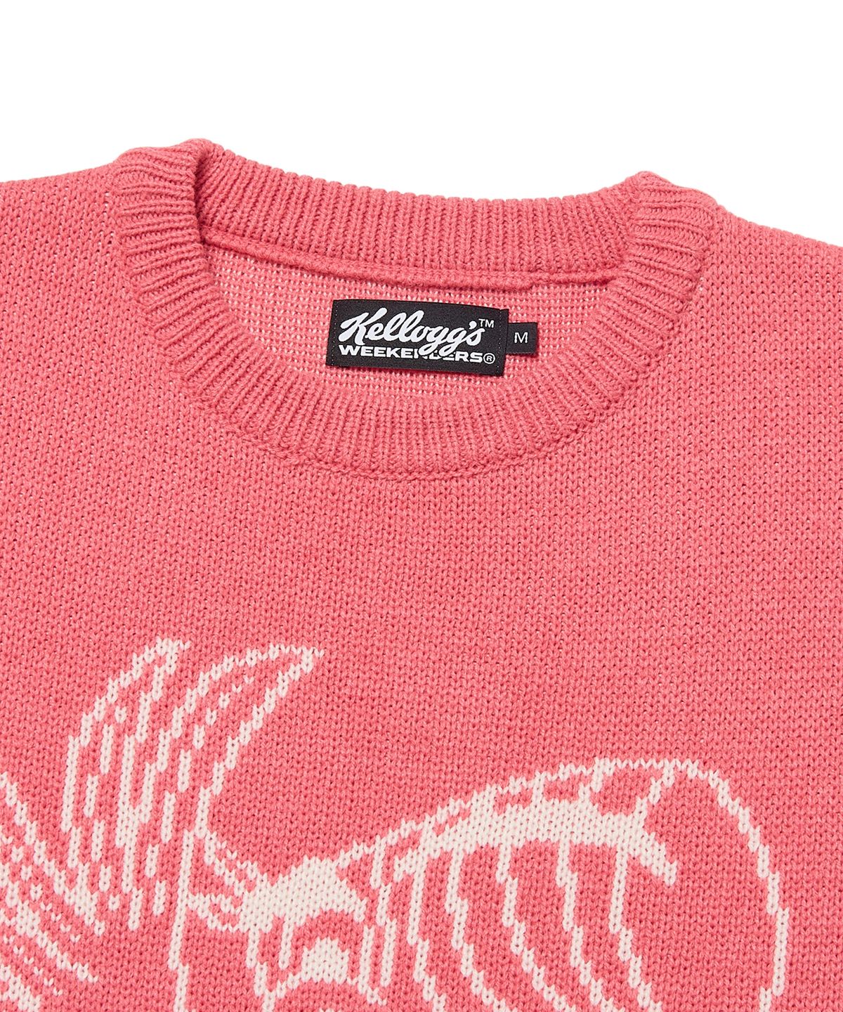 위캔더스(WKNDRS) KELLOGGS KNIT SWEATER (PINK)